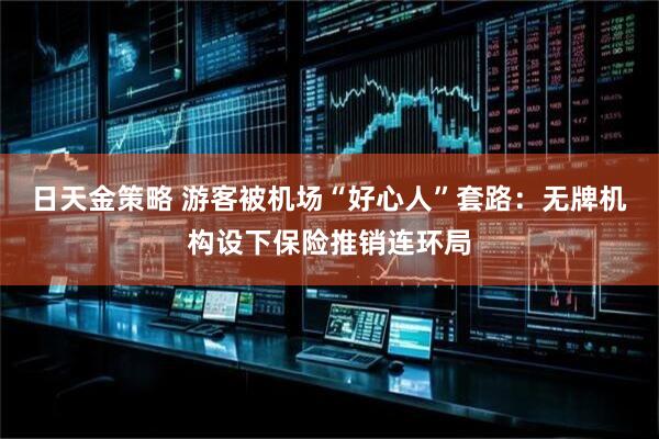 日天金策略 游客被机场“好心人”套路：无牌机构设下保险推销连环局